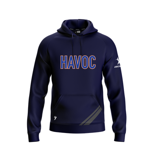 [FOLHSMNV-YXS-LOGO2] Decker Summit Hoodie (Youth XS, Navy, Logo 2)