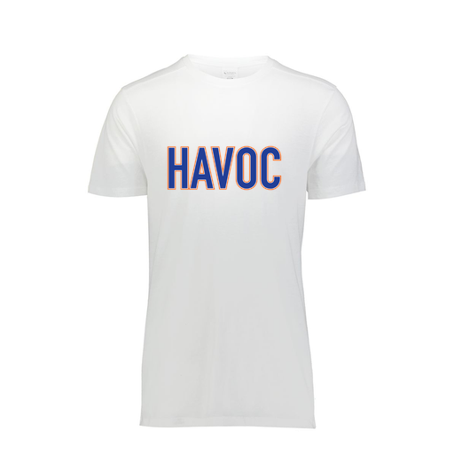 [FTSCUBWH-AS-LOGO2] Decker Men's Tri-Blend T-Shirt - Short Sleeve (Adult S, White, Logo 2)