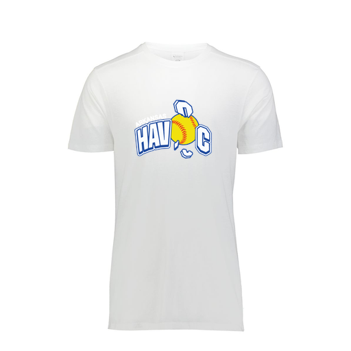 [FTSCUBWH-YS-LOGO1] Decker Youth Tri-Blend T-Shirt - Short Sleeve (Youth S, White, Logo 1)