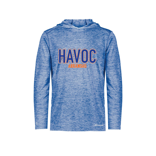 [FOLHCGRY-AS-LOGO3] Decker Men's Charge Hoodie (Adult S, Royal, Logo 3)