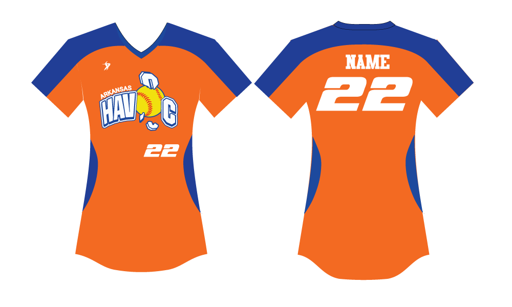 Arkansas Havoc - Extra Orange Jersey