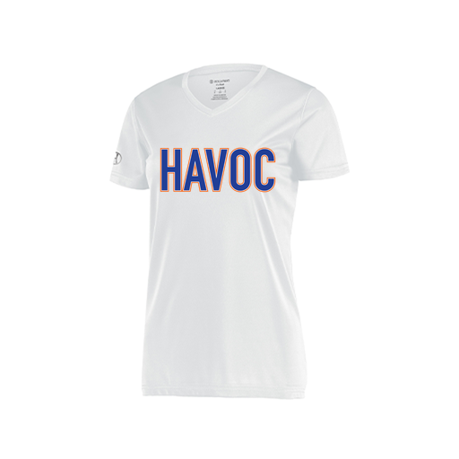 [222820.005.S-LOGO2] Ladies Movement Dri Fit Shirt (Female Adult S, White, Logo 2)