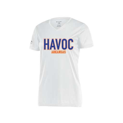 [222820.005.S-LOGO3] Ladies Movement Dri Fit Shirt (Female Adult S, White, Logo 3)