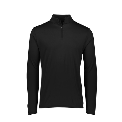 [FTLQFLBK-FAXS-LOGO4] Ladies Flex-Lite 1/4 Zip Shirt (Female Adult XS, Black, Logo 4)